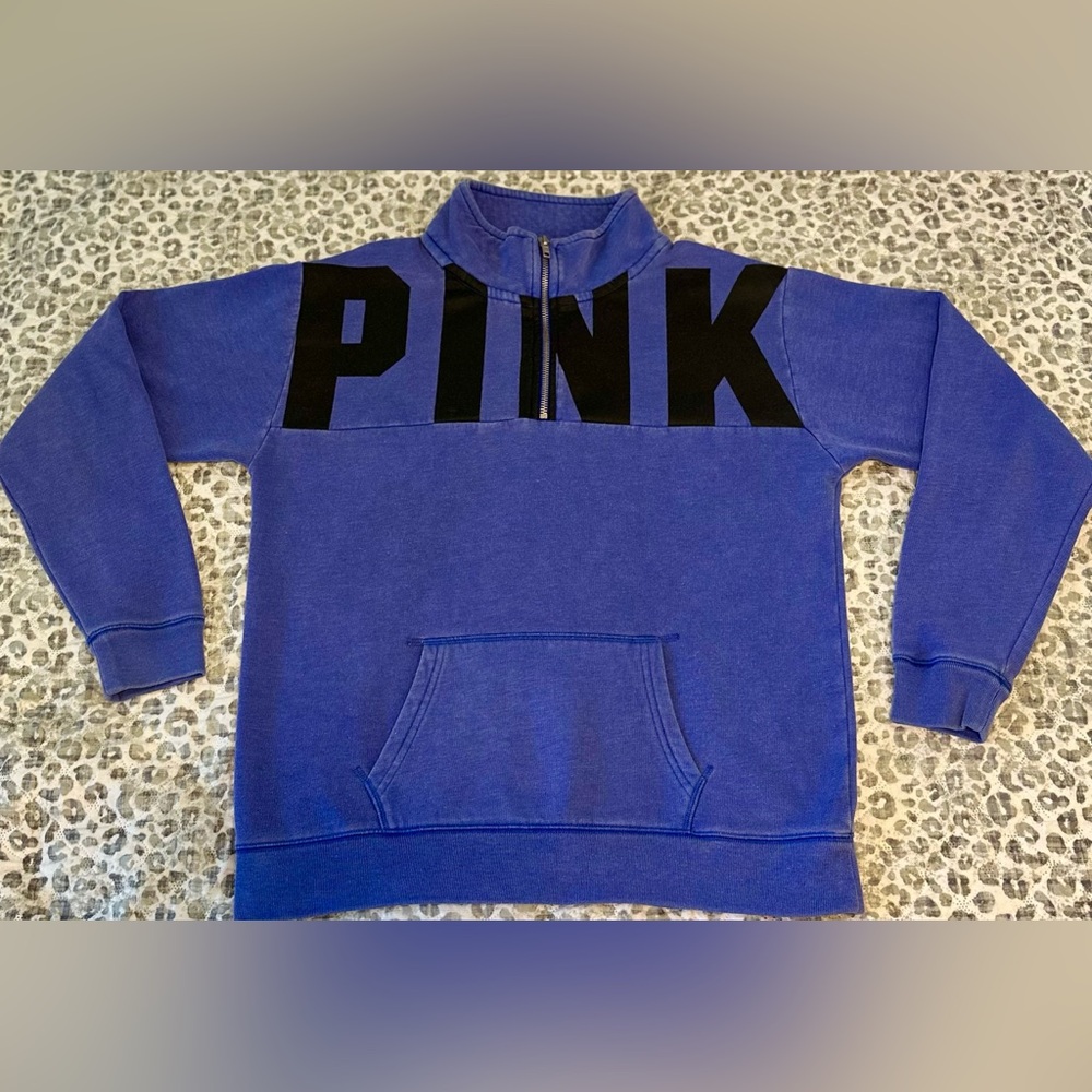 PINK Quarter-Zip Sweatshirt
